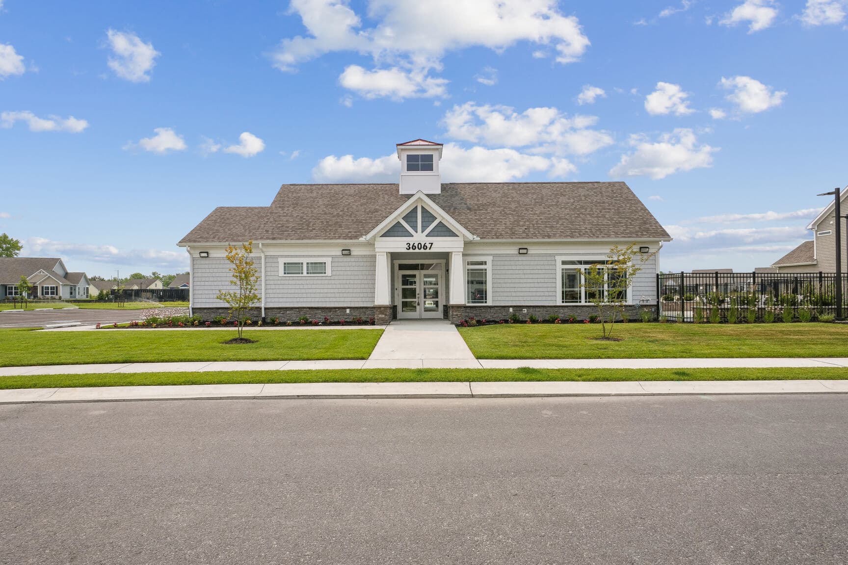 new clubhouse exterior