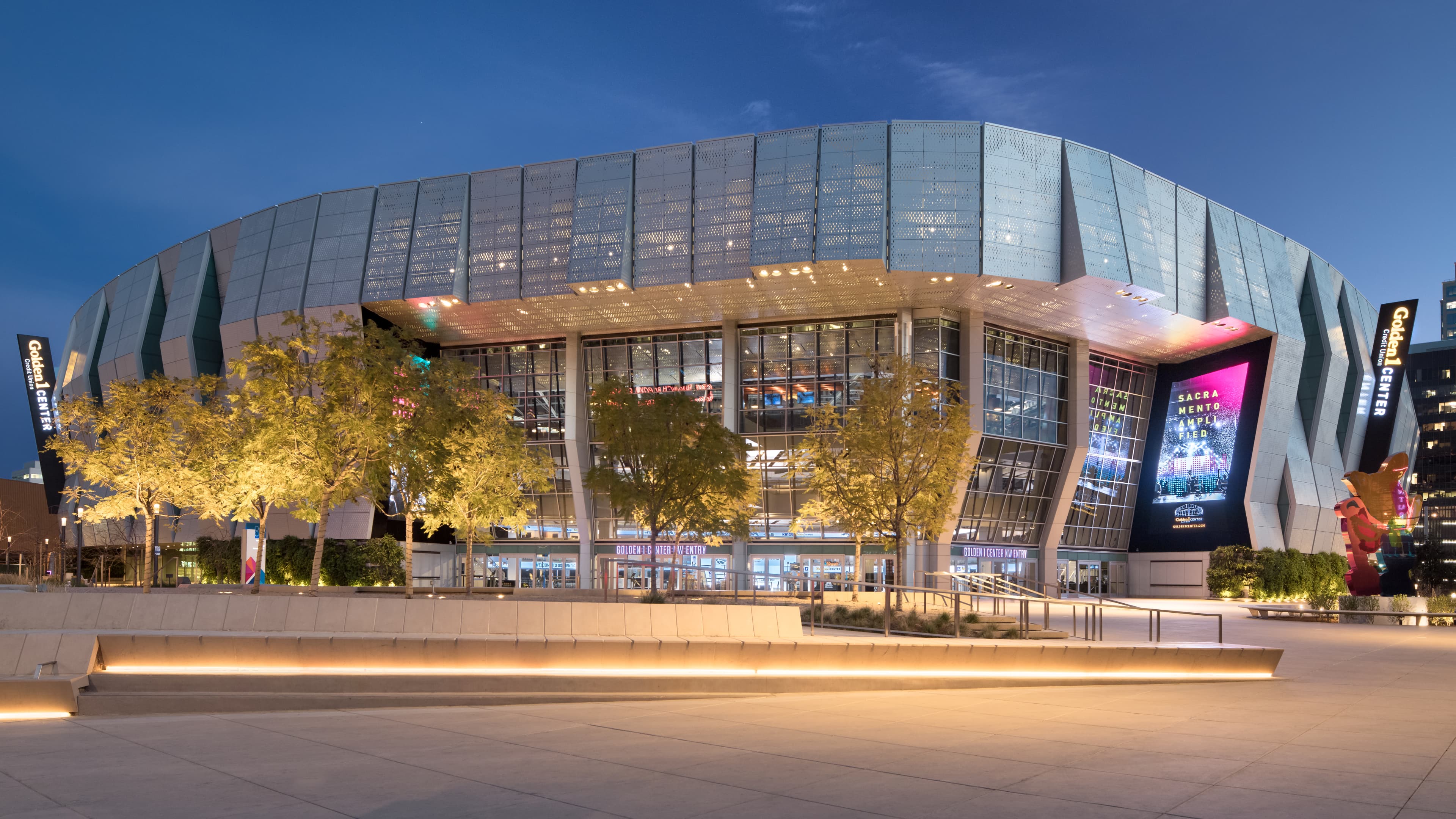 downtown area event arena and stadium